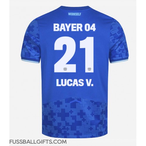 Bayer Leverkusen Lucas Vazquez #21 Fußballbekleidung 3rd trikot 2025-26 Kurzarm